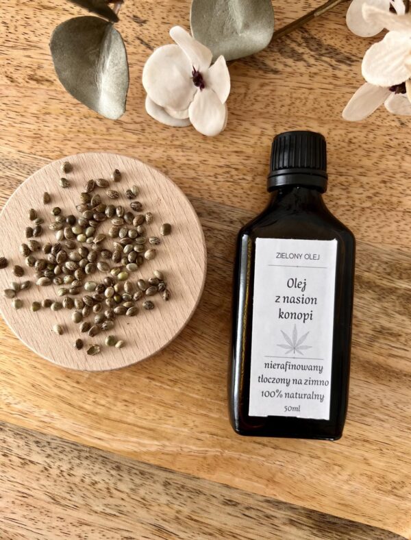 Olej z nasion konopi 50ml próbka