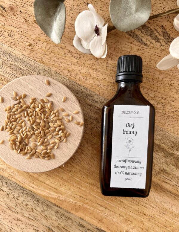 Olej lniany 50ml próbka