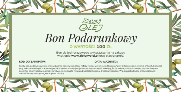 Bon podarunkowy